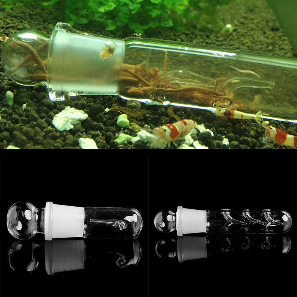 

Snail Planarian leech Vivarium Trap Pest Glass Catch Pen Fish Tank Shrimp Worm Bait Aquarium Aquatic Cleaner