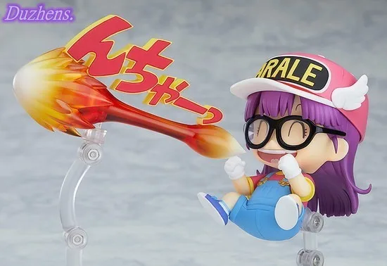 

100% Original genuine Dr. Slump Anime figure Alrale Q version figma PVC Action Figure Anime Figure Model Toys Figure Doll Gift