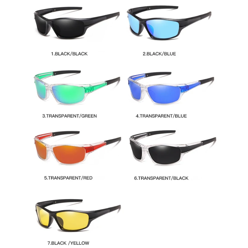 Мужские поляризационные солнцезащитные очки в суперсветильник кой оправе 3 шт. -