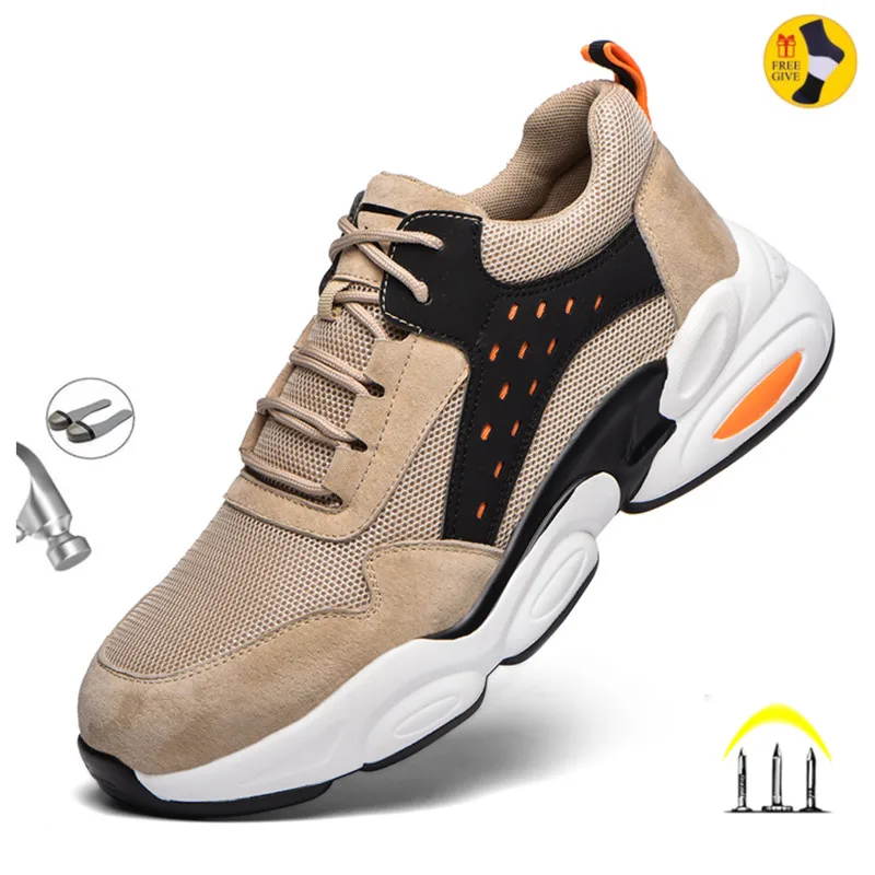 Anti-smashing Safety Shoes Indestructible Security Shoes Wor