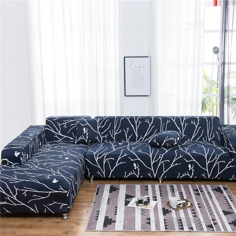 Новинка 1 шт. чехлы для дивана L форма гостиной d чехол шезлонг угловой эластичный
