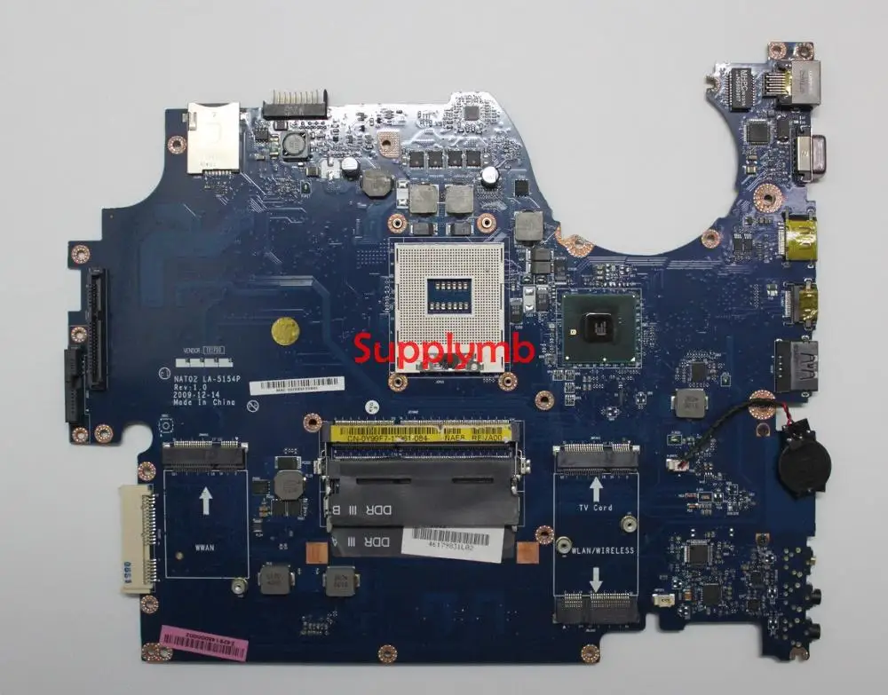 CN-0Y99F7 0Y99F7 Y99F7 NAT02 LA-5154P HM55 for Dell studio 1747 1749 NoteBook PC Laptop Motherboard Mainboard Tested