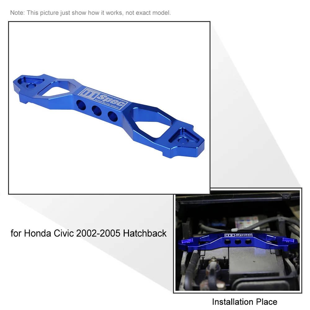 Крепежный кронштейн для автомобильного аккумулятора KKMOON из алюминиевого сплава