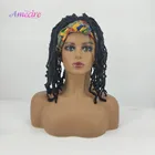 Синтетический Плетеный парик для черных женщин