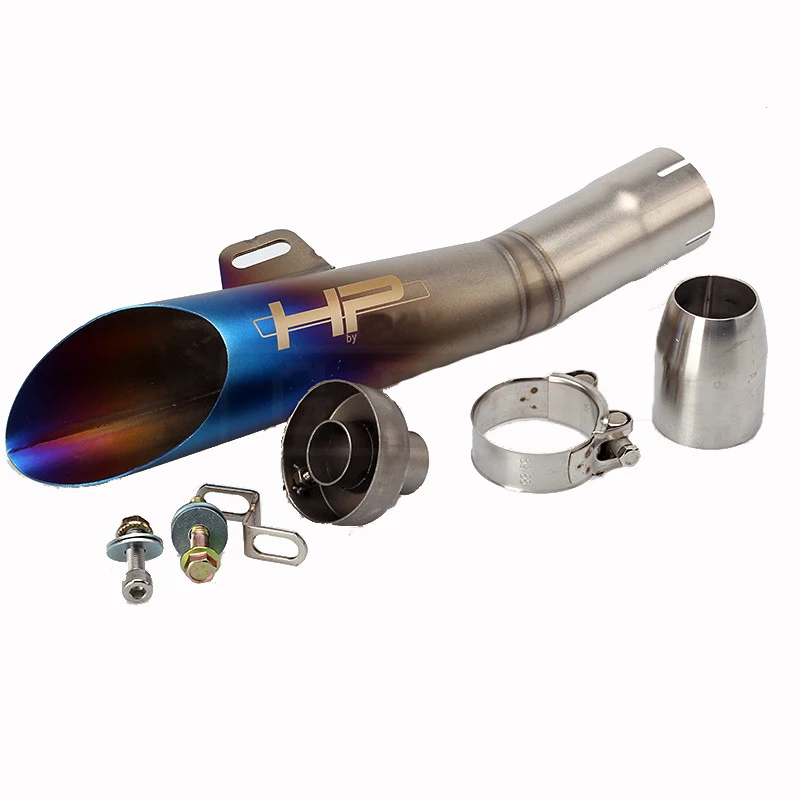 

R1 Motorcycle Universal For Yamaha MT07 MT 07 R1 Slip-on Motorcross Scooter Exhaust Pipe Moto GP Escape Muffler ATV Accessory