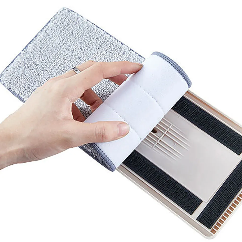 Floor Lazy Mop Automatic And Bucket Avoid Hand Washing Microfiber Cleaning Cloth Flat Squeeze Novelty Wooden | Дом и сад