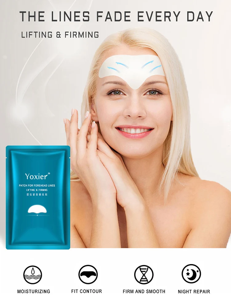 

Forehead Anti-Wrinkle Patch Lifting and Firming Smoothing Forehead Lines and Creases Tightening Patch for All Skins