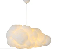 modern hanging ceiling lamps lustre nordic d405060cm for home decor bedroom living room e27 socket free shipping new design