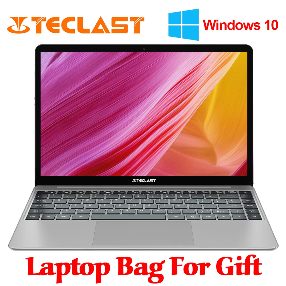 Ноутбук Teclast F7 plus 14 1 дюйма Windows 10 8 ГБ ОЗУ 256 Гб SSD Wi Fi Bluetooth 4 2 камера 1920*1080 IPS Intel