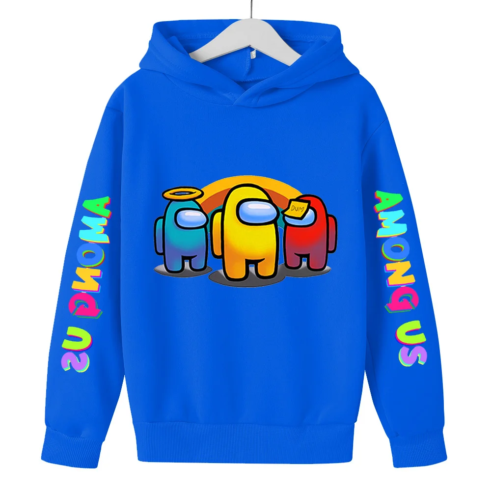 

2021 New Children Clothing Games Hoodie For Kid Girls Tops Boys Hoodie Impostor Graphic Costume Kids Sweatshirt 4-14Y