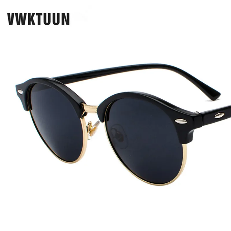 VWKTUUN поляризационные солнцезащитные очки для женщин и мужчин винтажные