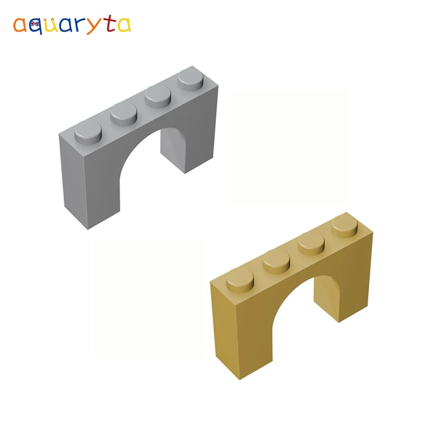 

Aquaryta 20pcs Building Blocks Brick Arch 1x4x2 Bending Plates Compatible with 6182 DIY Educationa Assembles Toys for Teens