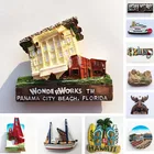 Магниты на холодильник Yourk Florida WonderWorks, Сан-Франциско, гавайский туризм, сувенир, магнитный магниты в подарок на холодильник, США