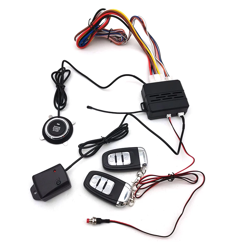 

Пусковая кнопка запуска двигателя зажигания с одной кнопкой Дистанционная система сигнализации