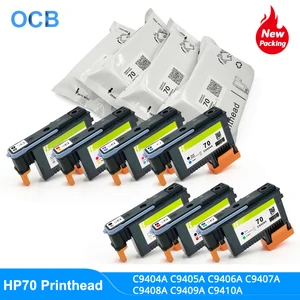 Для HP 70 печатающая головка C9404A C9405A C9406A C9407A C9408A C9409A C9410A печатающая головка для HP Designjet Z5200 Z5400 Z2100 Z3100 Z3200