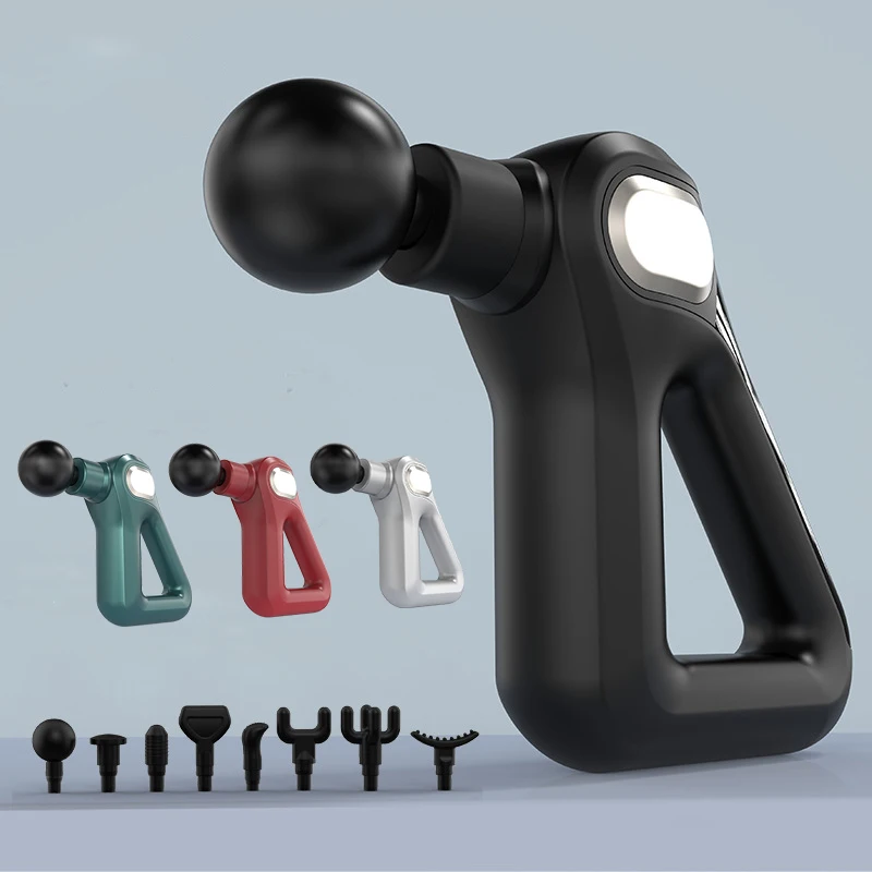 

Massage Gun Deep Tissue Electric Massager Therapy Neck Body Muscle Stimulation Pain Relief Relaxation Fitness Shaping