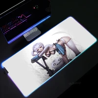 NieR Replicant RGB Mouse pad gamer carpet notbook computer mousepad gaming mouse pads gamer keyboard mouse mat laptop led rug