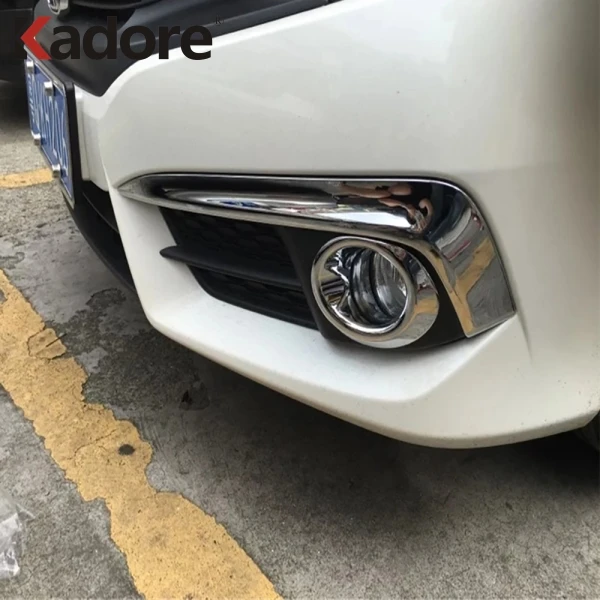 Для Honda Civic 2016 2017 2018 Седан ABS хромированные передние противотуманные фары