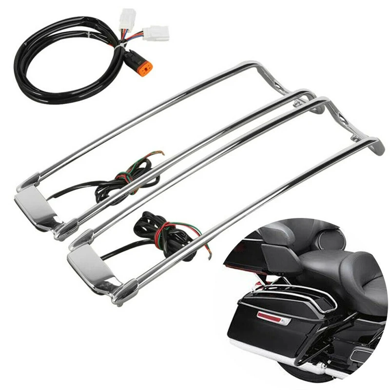 Сиденья для мотоцикла накладка на крышку верхняя направляющая с светильник кой