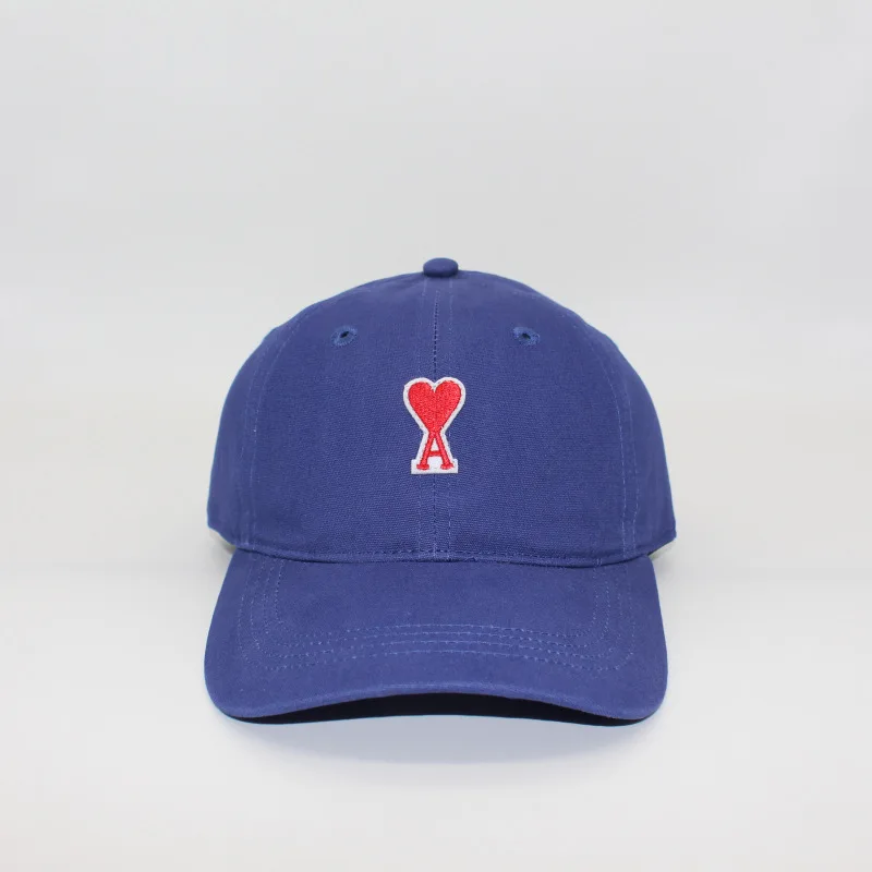 

Solid Color Canvas Baseball Cap 2021 Launch of Love Letter Embroidered Hat Size Style Strap Type Material Model Number Feature