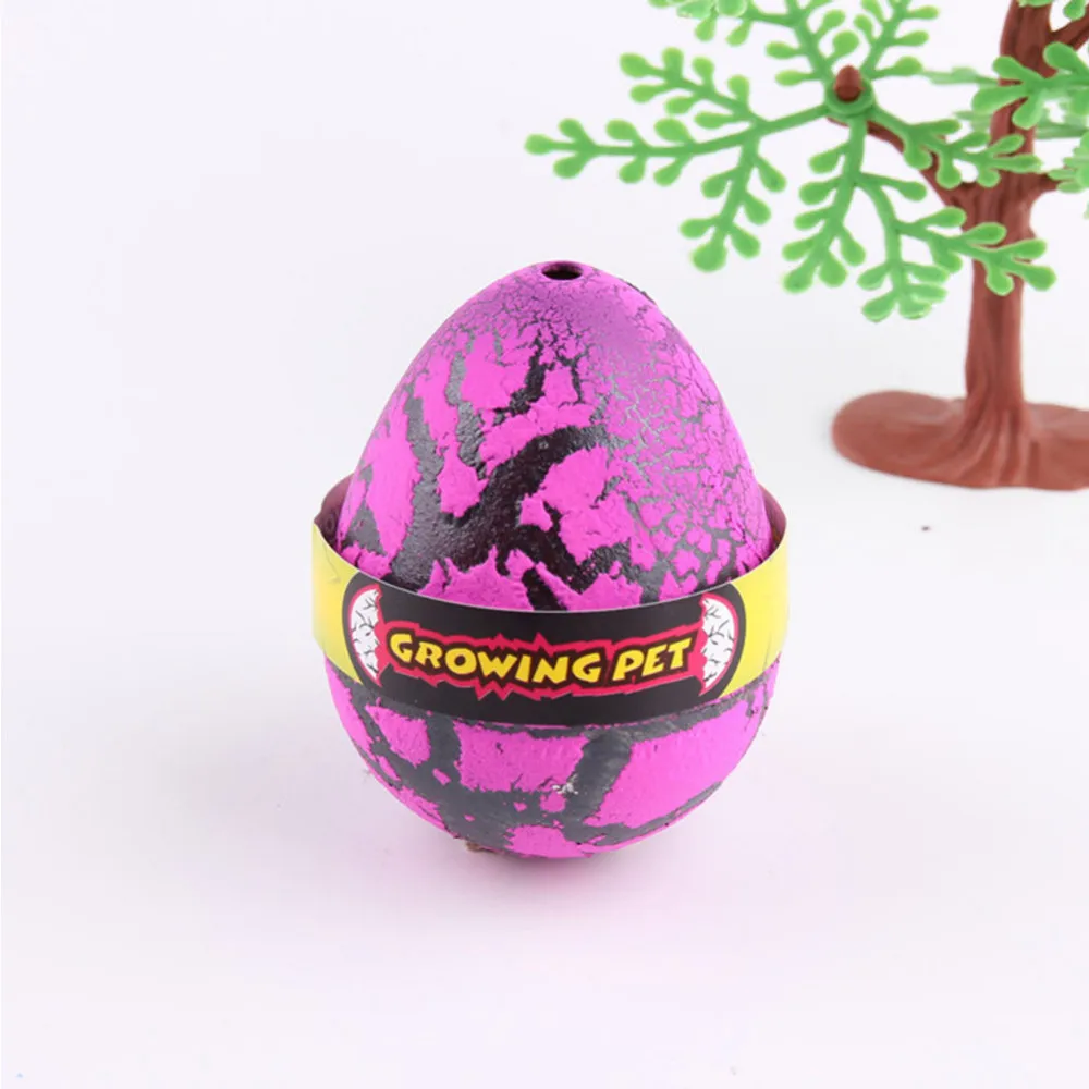 4 шт. Яйца динозавра инкубационные в воде большой размер вода растет динозавр