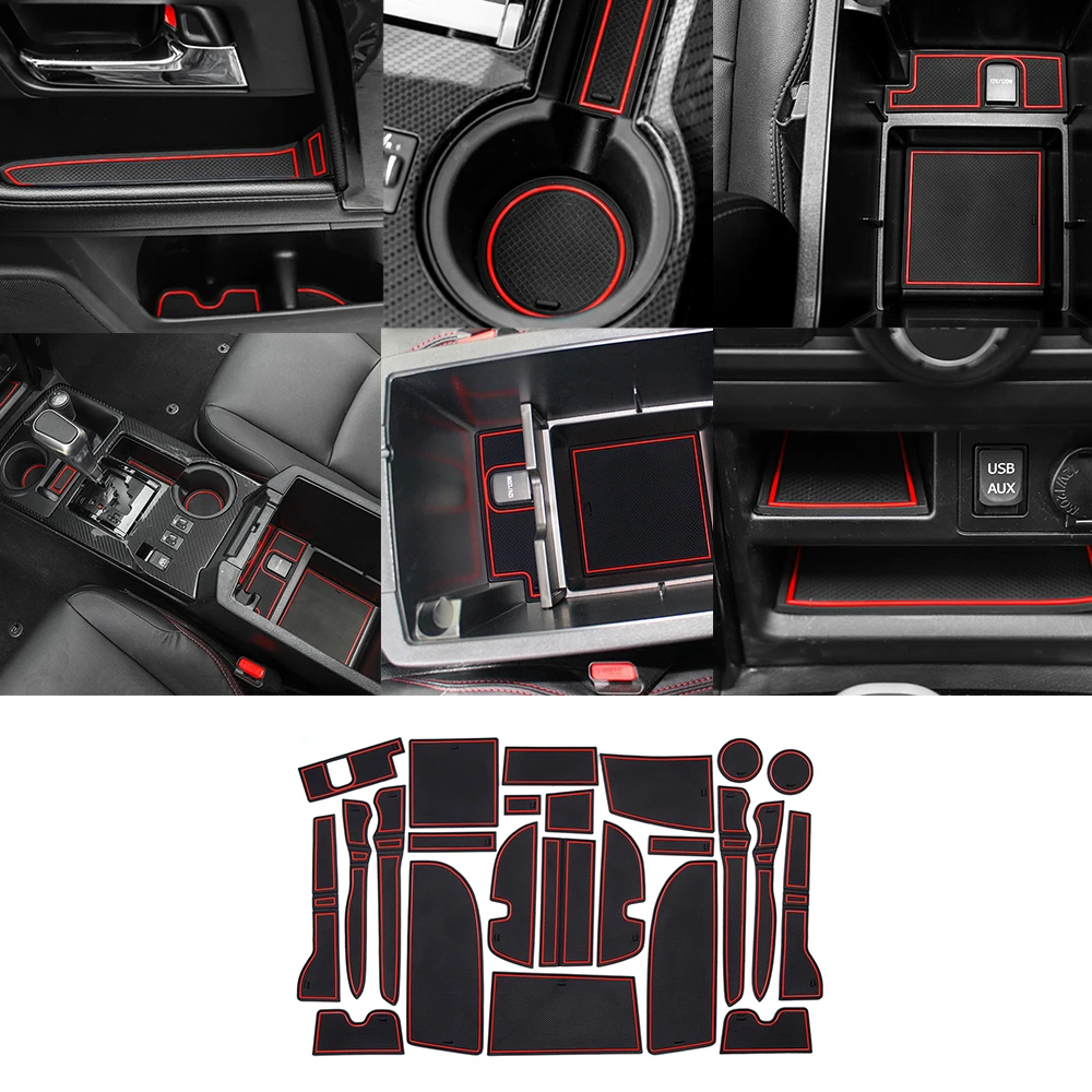 Дверной игровой коврик для чашки воды держатели Toyota 4 runner 2010 2019 2020 2021 аксессуары