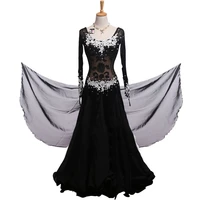 ballroom dance dress standard skirt competition dress costumes performing dress customize new arrival adult children embroidered