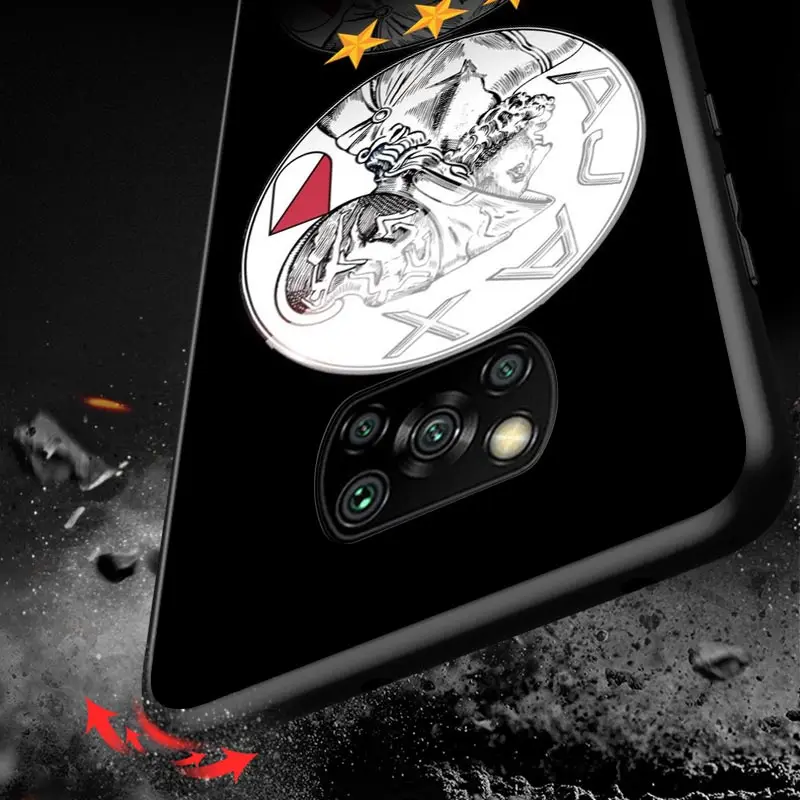

Ajax Team Hard For Xiaomi POCO M3 M2 C3 X3 NFC F2 F3 Pro X2 F1 Pro Mi Play Mix 3 A3 A2 A1 6 5 lite Phone Case