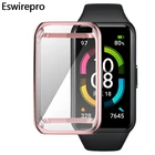 Сменный спортивный силиконовый ремешок для наручных часов, регулируемые Ремешки для наручных часов Huawei Band 6, honor band 6, полностью защищающий чехол