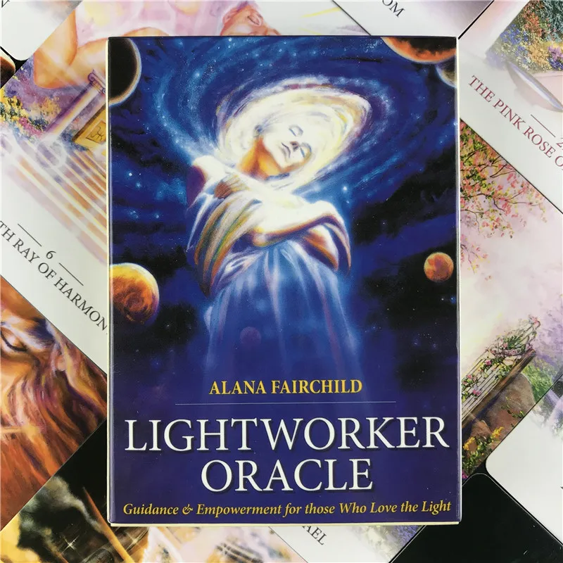

LIGHTWORKER ORACLE Board Game Fate Tarot Cards Deck For Personal Use In High Quality