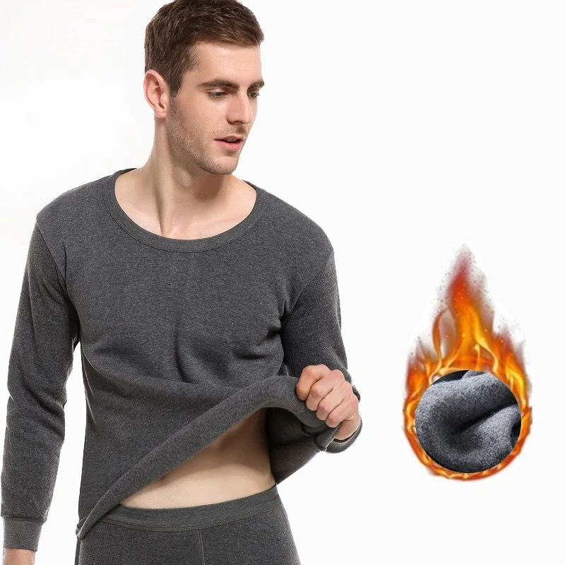 Зимние кальсоны с флисовой подкладкой мужские утепленные комплекты термобелья