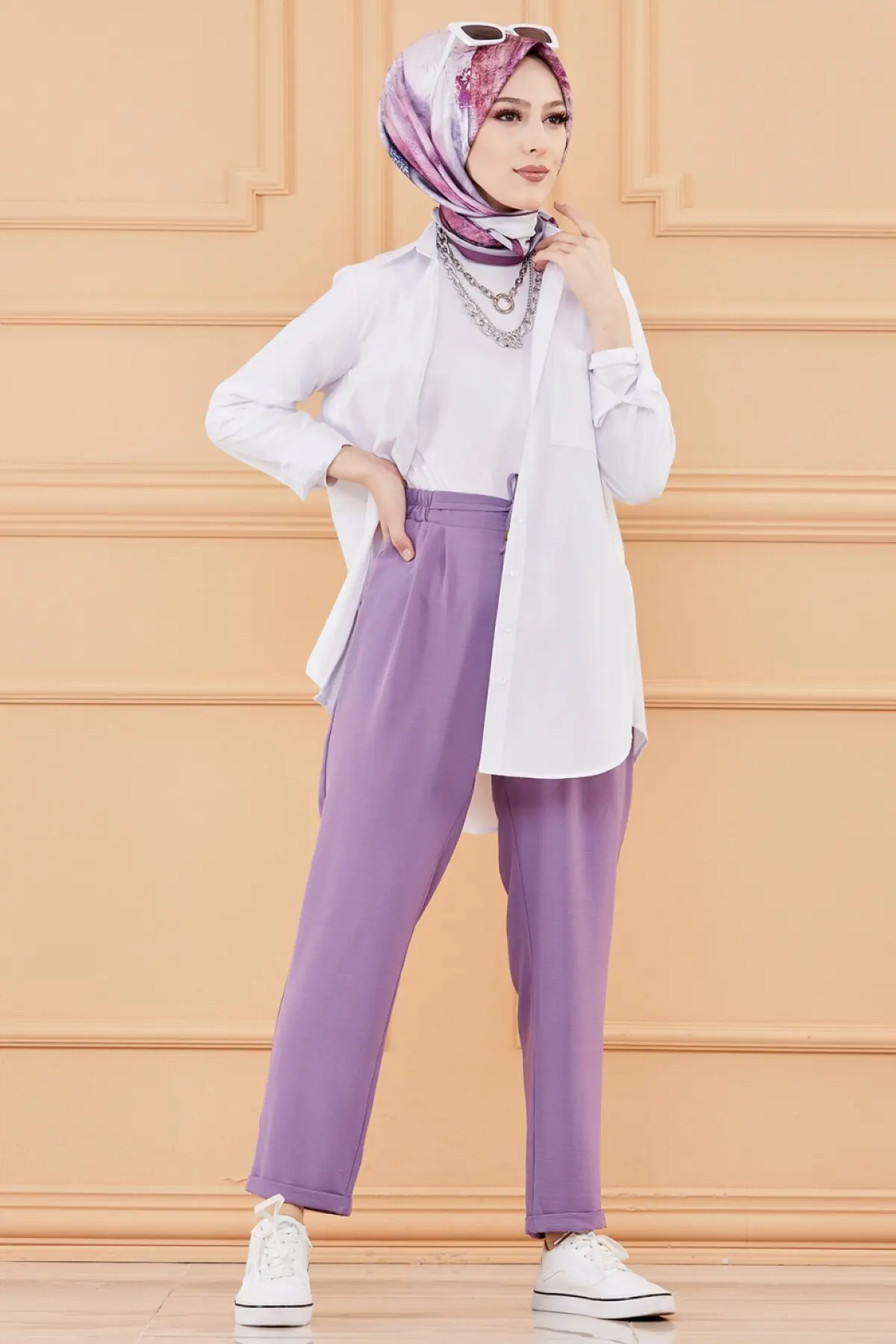 TUGBA Pants Modest Clothing Muslim Women Long Muslim Modest Fashion Turkish Women Clothing Islamic Clothing