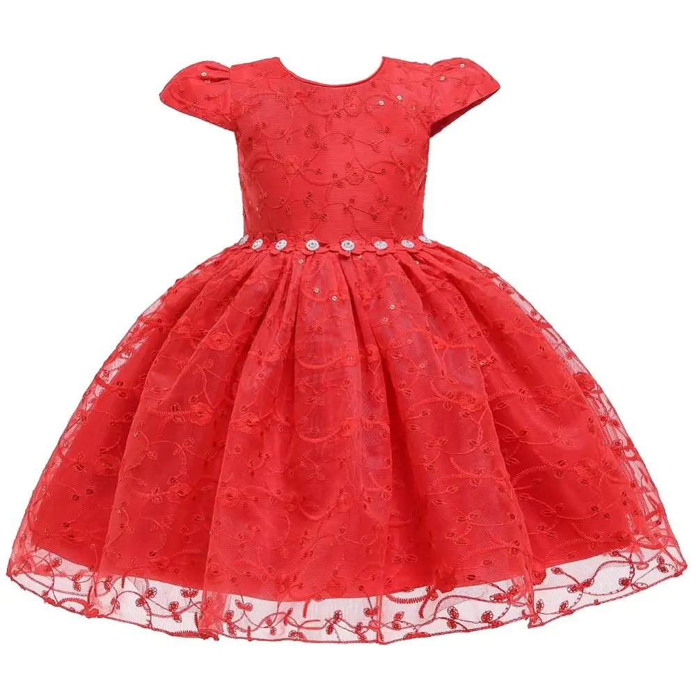 Платье для маленьких девочек на день рождения вечерние бальные платья детей