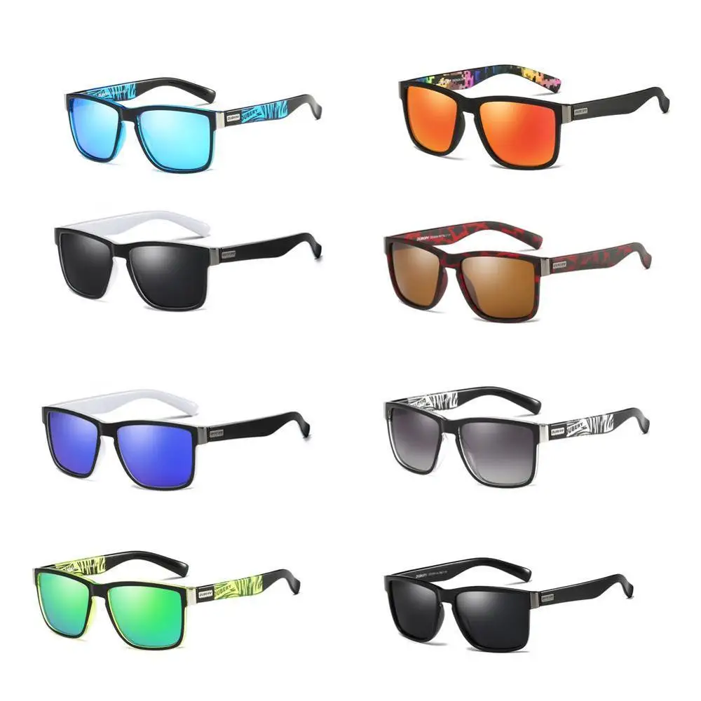 Бренд dubery дизайнерские поляризованные солнцезащитные очки мужские водительские