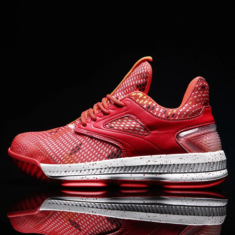 Парные баскетбольные кроссовки с высоким берцем для мужчин и женщин большие