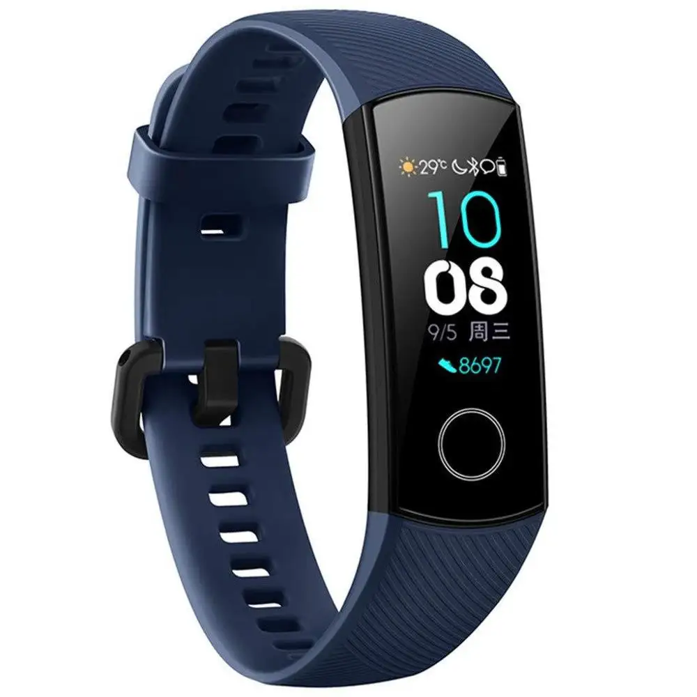 Ремешок силиконовый для Huawei Honor band 4 спортивный смарт браслет с NFC стандартной