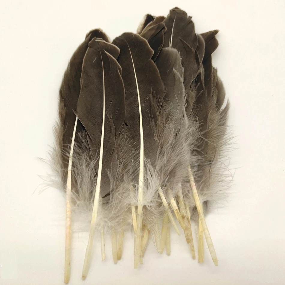 100 шт. цветные вечерние украшения перышки свадебные натуральный белый гусиный