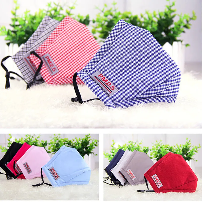 Маска PM2.5 из чистого хлопка маски для лица взрослые неодноразовые рта