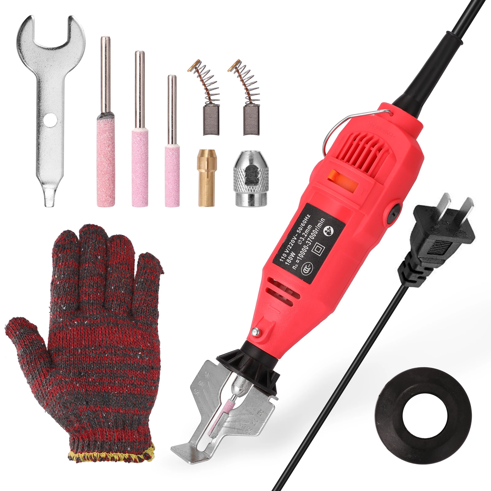 

Ручной Мини-Электрический шлифовальный инструмент цепи бензопилы шлифовальный станок электрическая мельница