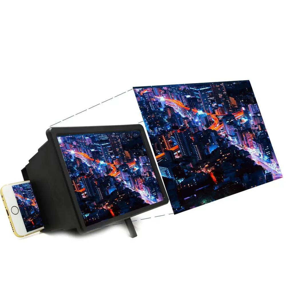 Увеличительное стекло для телефона с изогнутым экраном увеличенный усилитель