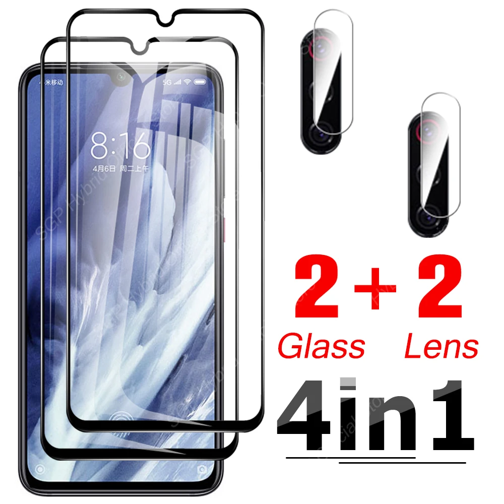 Чехол 4 в 1 из закаленного стекла для Xiaomi Mi A3 A1 A2 Lite 5X 6X Mia 2 a 3 Mia1 Mia2 Mia3 5 X Защита