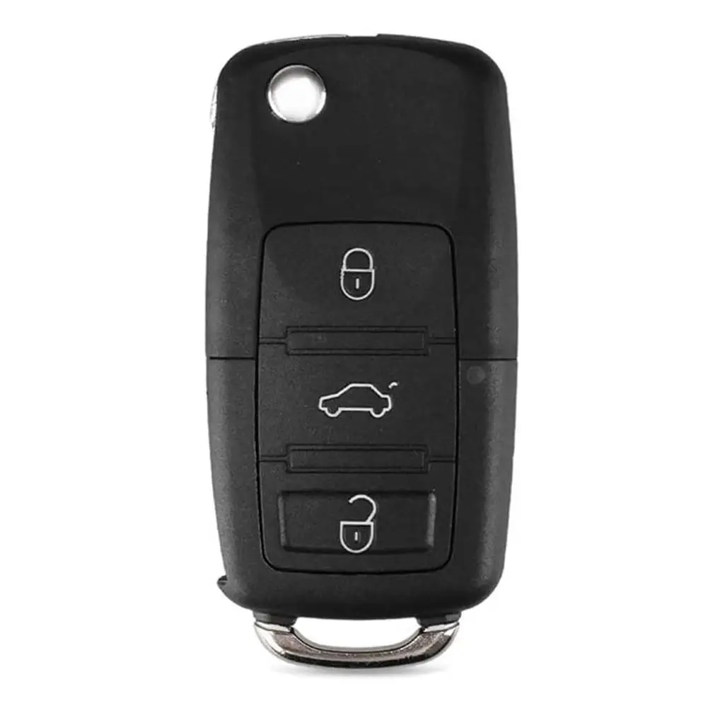 

Folding Car Remote Key Flip Folding Key Shell Case for Volkswagen Vw Jetta Golf Passat Beetle Skoda Seat Polo B5