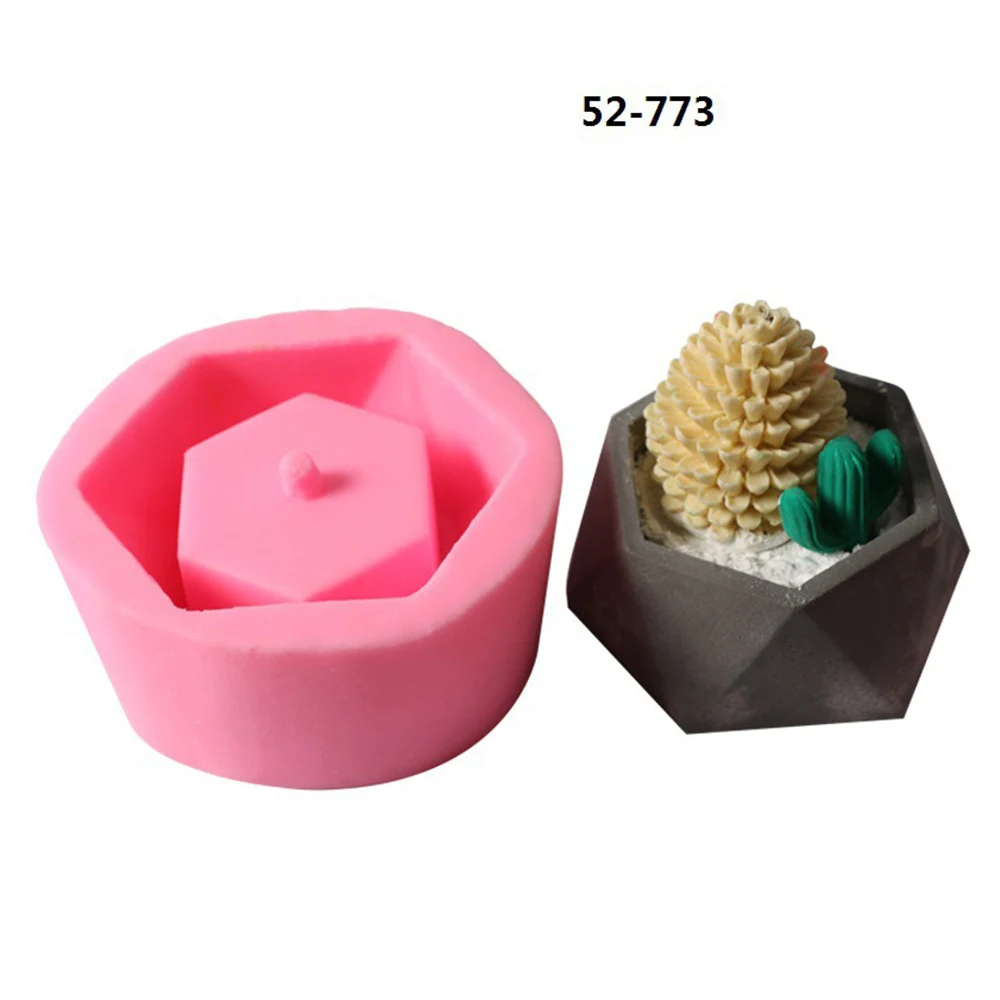 DIY силиконовые формы для бетона цветочный горшок сочные горшки растений ваза
