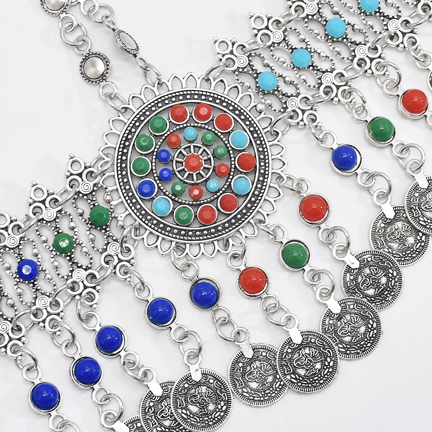 Цепочка на голову женская для танца живота с бисером | Украшения и аксессуары