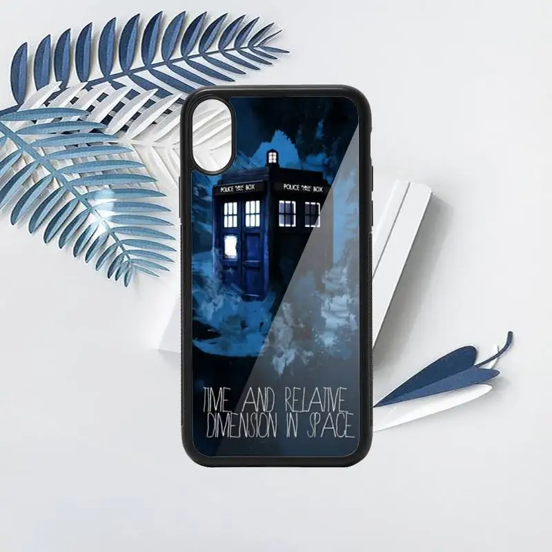 

Tardis Box Doctor Who Phone Case TPU For iPhone X XR XS 11 12 mini Pro MAX 6 6S 7 8 Plus SE 2020