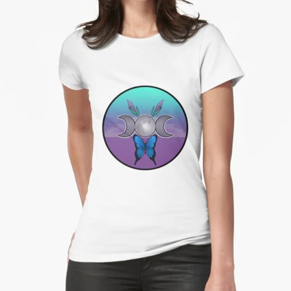 

Triple Goddess T-Shirt Print Top