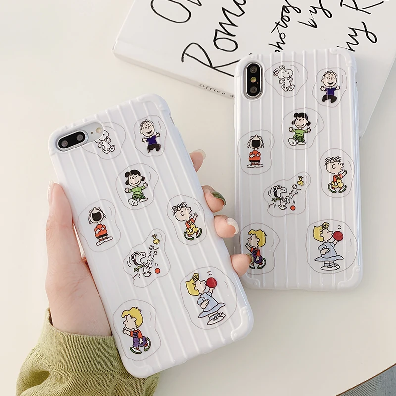 Чехлы для телефонов с изображением мультяшного динозавра для iPhone X 7 8 6 6S Plus 3D полосатая мягкая задняя крышка из ТПУ для iPhone XS Max XR чехол Coque