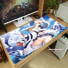 Azur Lane IJN Ayanami Game Anime Large Mouse Pad Thicken Laptop Gaming Mice Mat Table Keyboard Mat Anti-Slip Playmat Cosplay