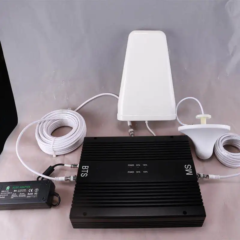 

Household GSM mobile phone signal amplification enhancement 900MHz project 2W high power coverage can be divided into one set