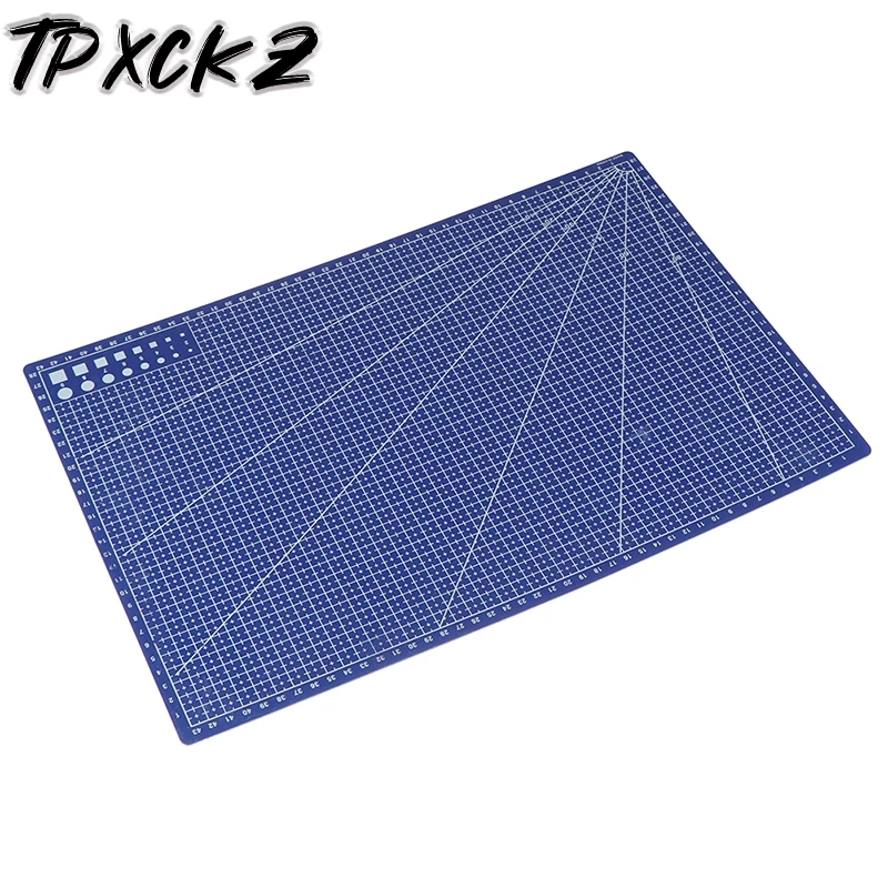 

1Pcs PVC Rectangular Grid Line Cutting Mat DIY Tool 45cm x30cm Model Mat Board Paper Cutting Board